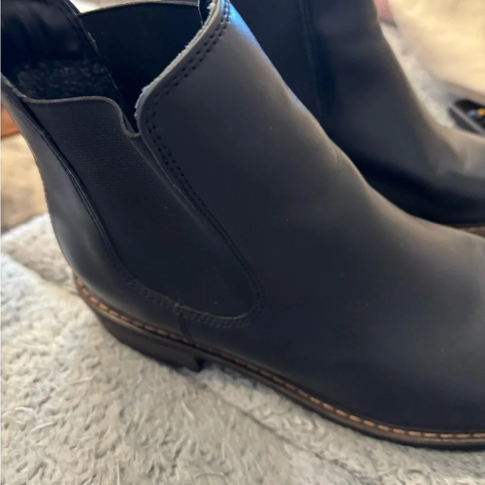 Telluride Black Boots Sz 10 - Picture 2 of 4